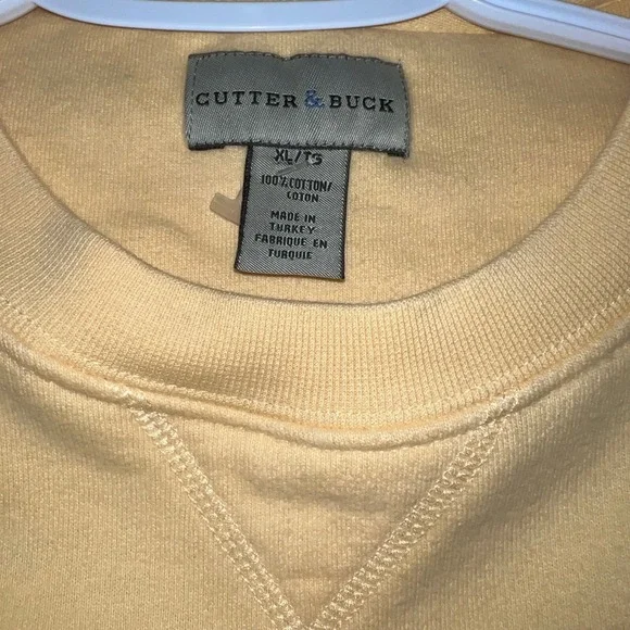 Cutter & Buck Mens St Louis Cardinals Yellow Crewneck Sweatshirt XL MLB Fleece - Picture 5 of 9